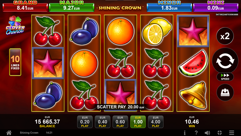 Shining Crown Port-Bewertung