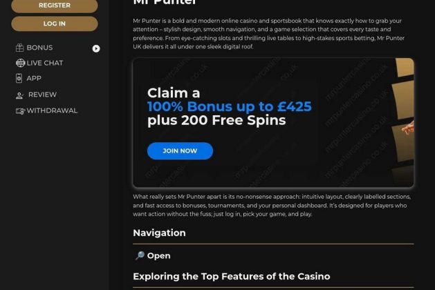 Depoimento do Cassino Mr Punter 2026: Benefícios e Rodadas Grátis